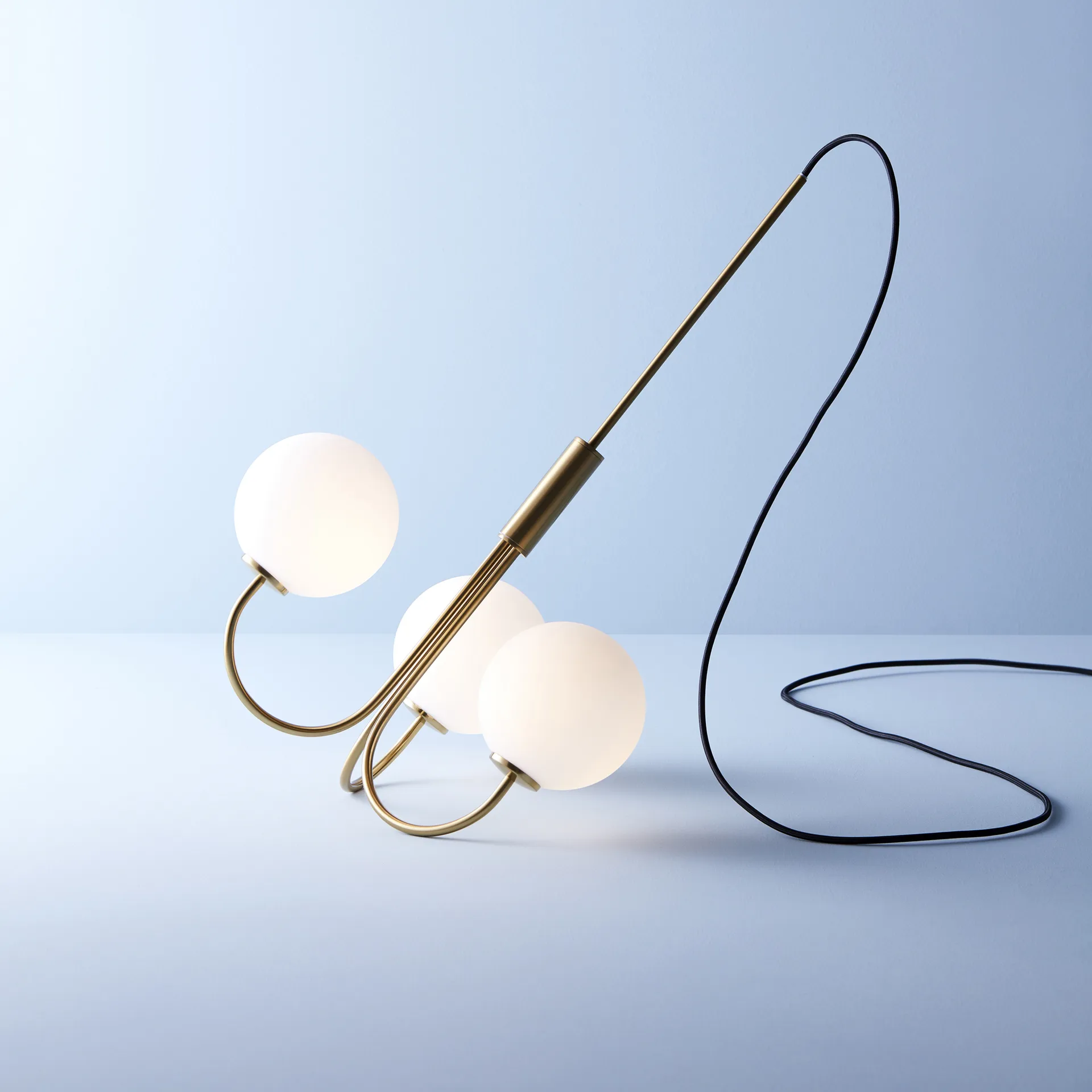 Ballon Kronleuchter, Messing Herstal