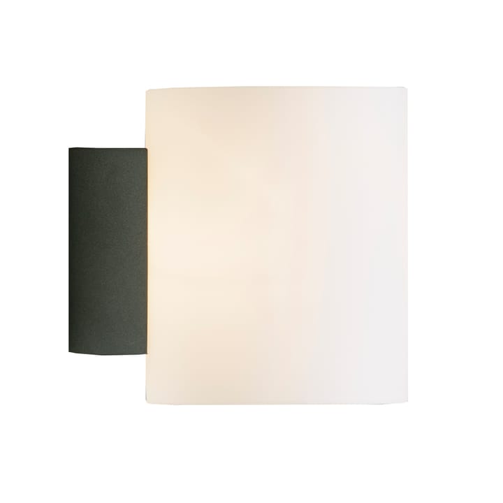 Evoke Wandleuchte klein - Anthracitgrau-weißes Glas - Herstal