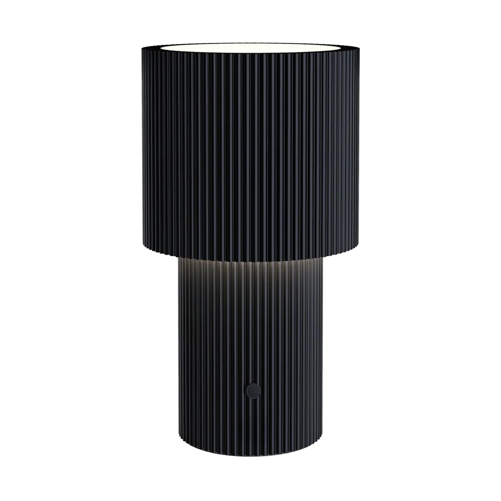 Iluma tragbare Tischlampe, Jet black Herstal