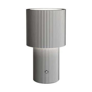 Iluma tragbare Tischlampe - Silber - Herstal