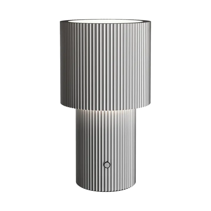 Iluma tragbare Tischlampe - Silber - Herstal