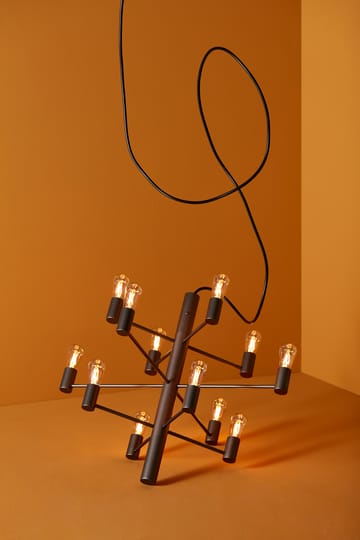 Manola 12 Kronleuchter - Grafit (grau) - Herstal