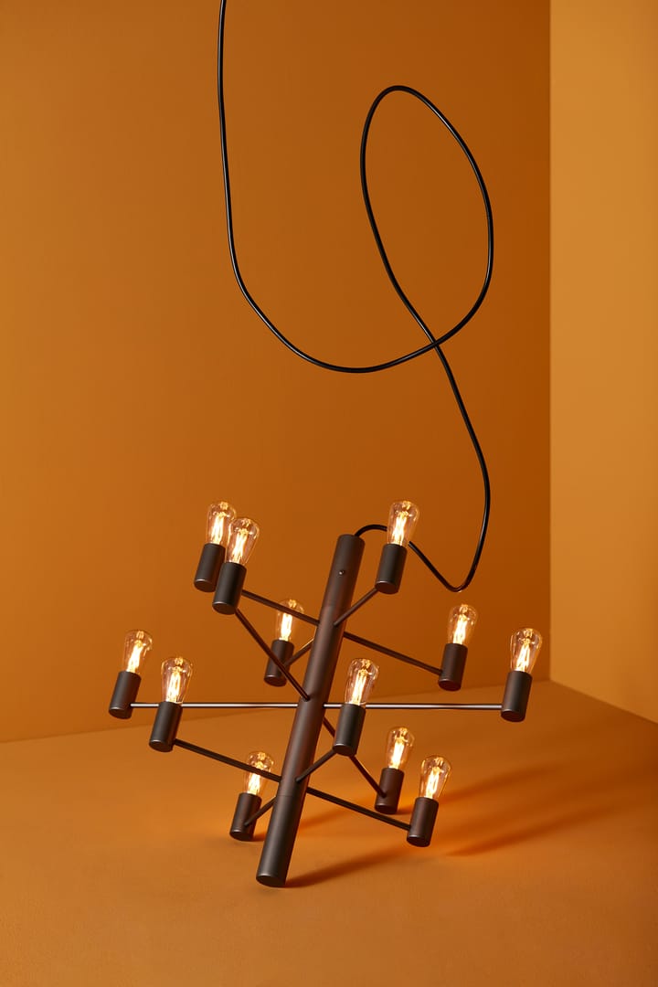 Manola 12 Kronleuchter, Grafit (grau) Herstal