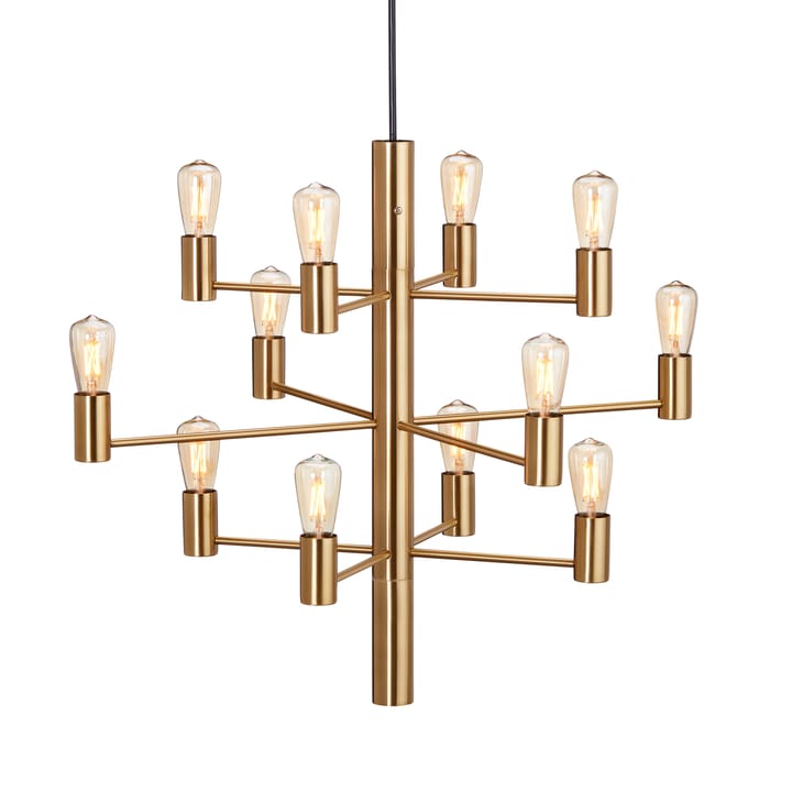 Manola 12 Kronleuchter - Satin brass - Herstal