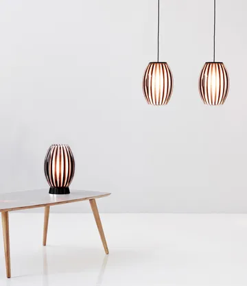 Tentacle Tischleuchte M 34 cm - Schwarz-Rauchfarben - Herstal