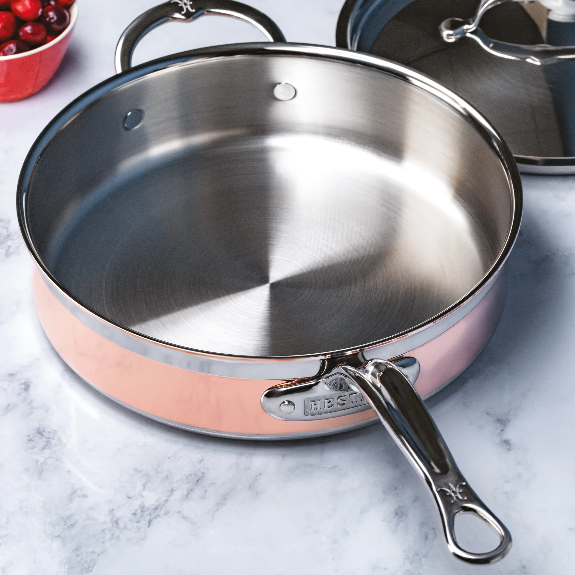 Hestan Copperbond Sauteuse 26 cm, Kupfer Hestan