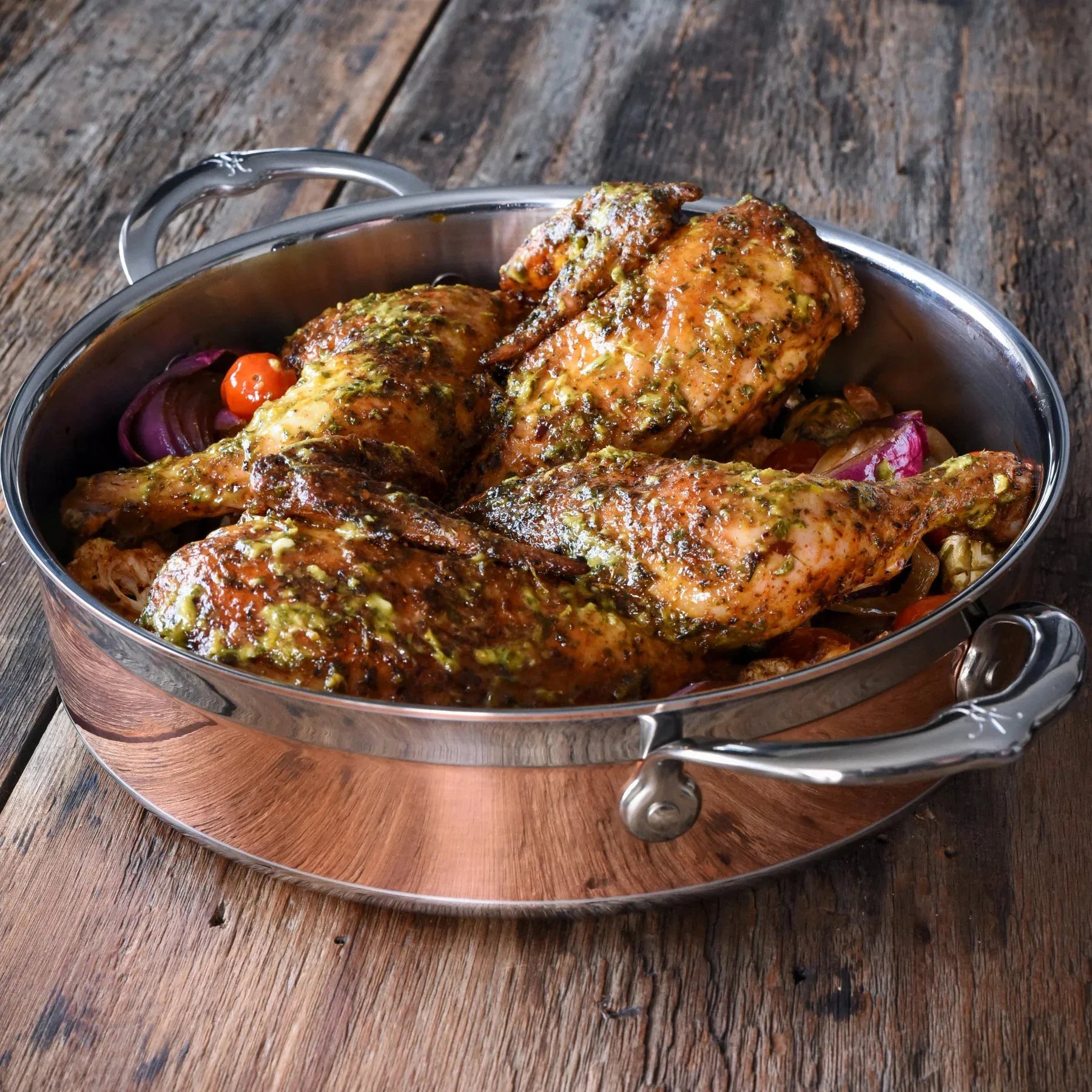 Hestan Copperbond Sauteuse mit Deckel, 3,3 L Hestan