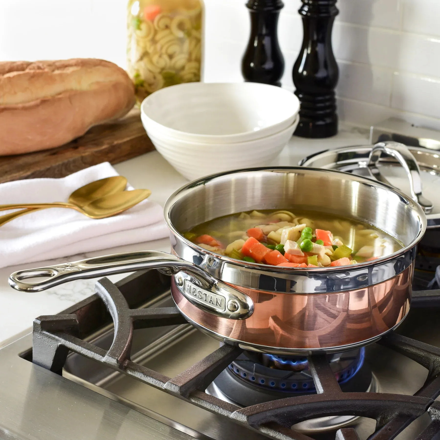 Hestan Copperbond Topf, 2,8 L Hestan