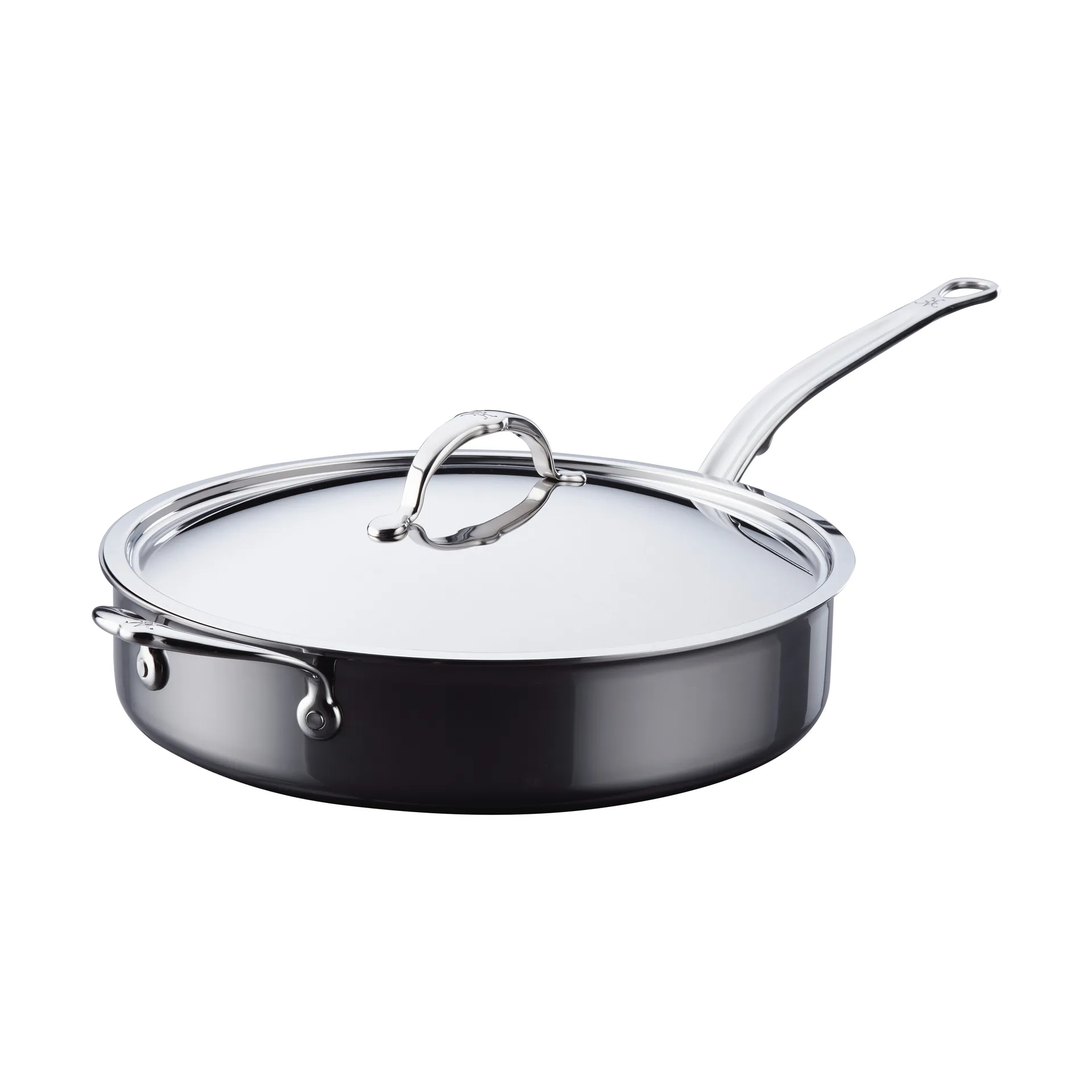 Hestan Nanobond Schmorpfanne mit hohem Rand 4,7 L, Edelstahl Hestan