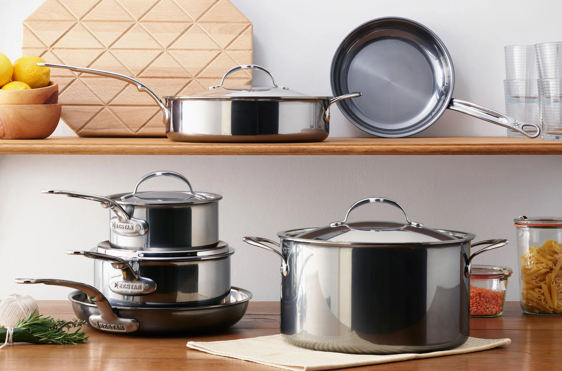 Hestan Nanobond Topf- und Pfannenset, 10-teilig Hestan