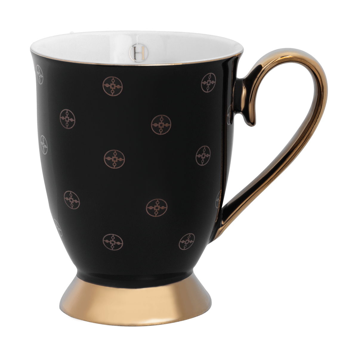 Hilke Collection Anima Gemella Nero Tasse 28 cl Schwarz