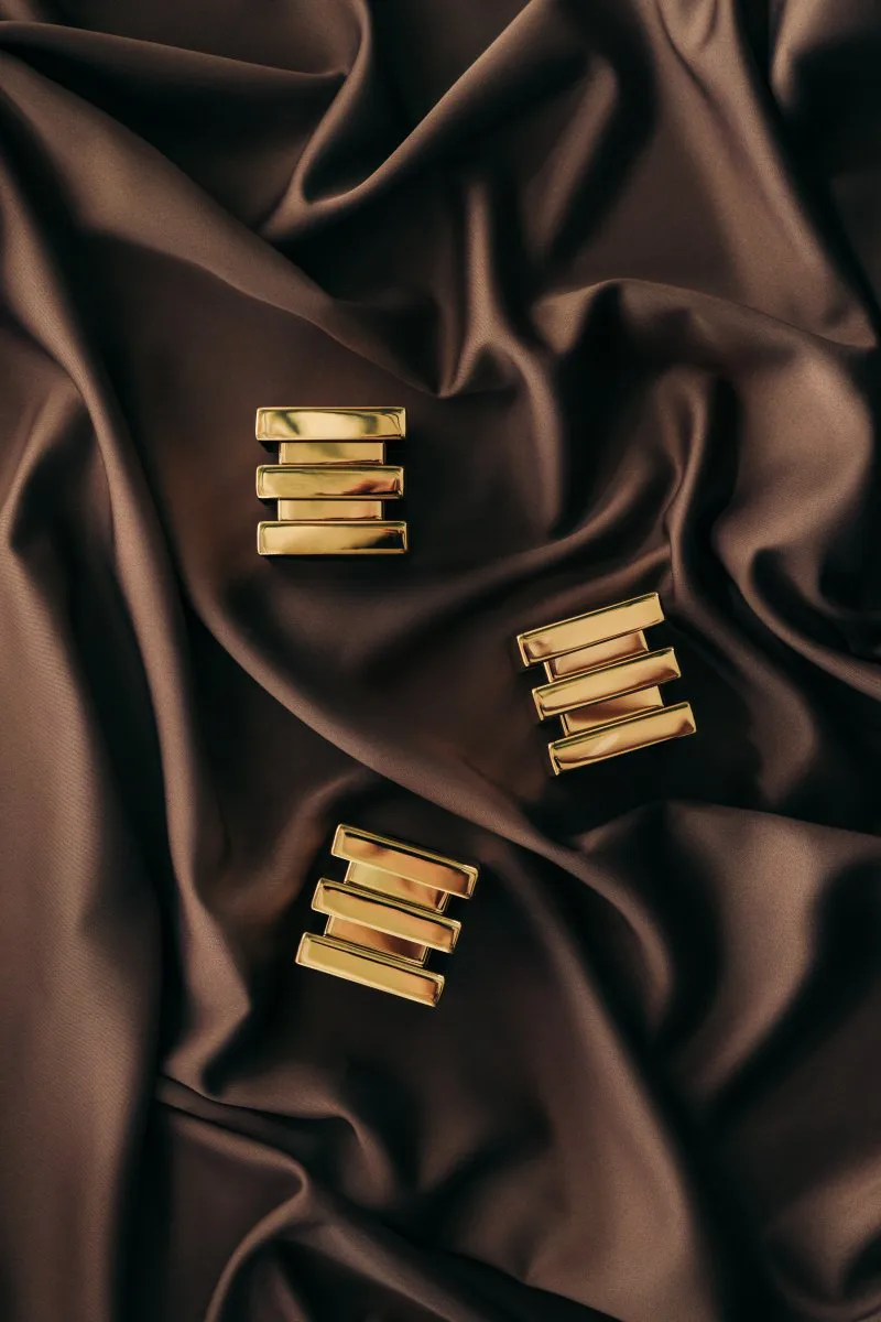 Cara Kerzenhalter, Massives Messing Hilke Collection