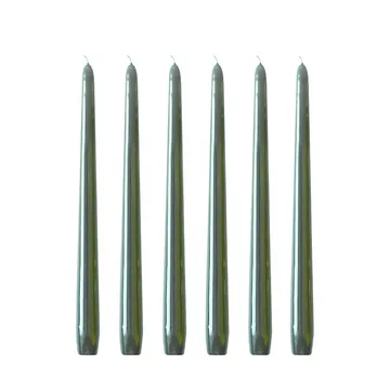 Herrenhauskerzen 30 cm 6er-Pack - Antikgrün - Hilke Collection