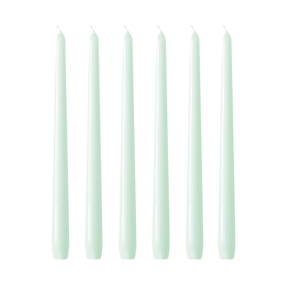 Hilke Collection Herrenhauskerzen 30 cm 6er-Pack Eukalyptus