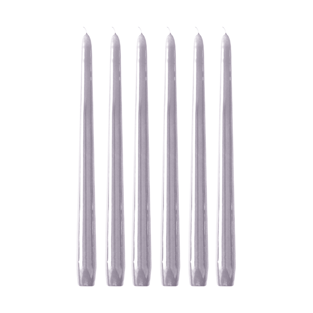 Hilke Collection Herrenhauskerzen 30 cm 6er-Pack Heidelbeere