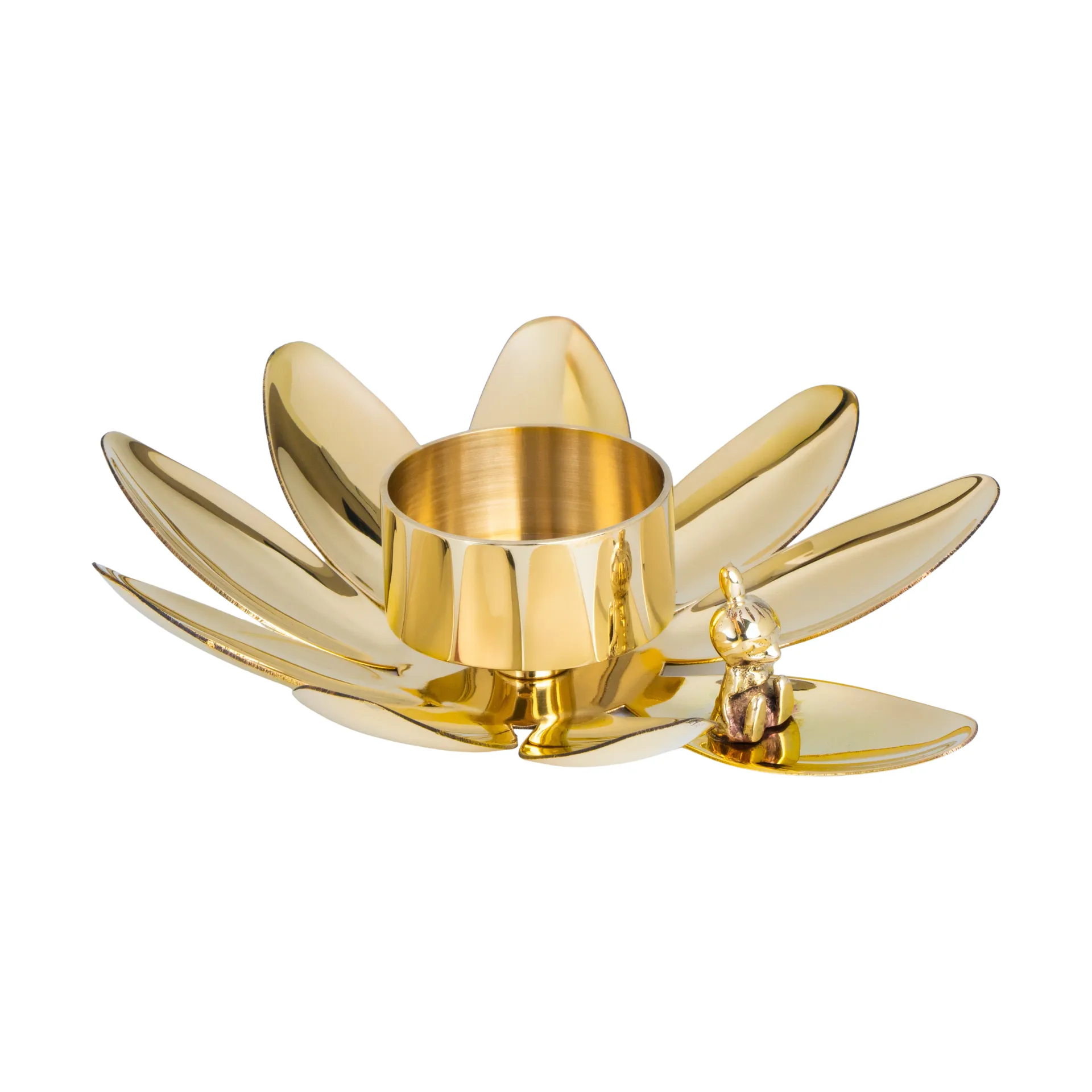 Hilke X Mumin Little My Kerzenständer, Messing Hilke Collection