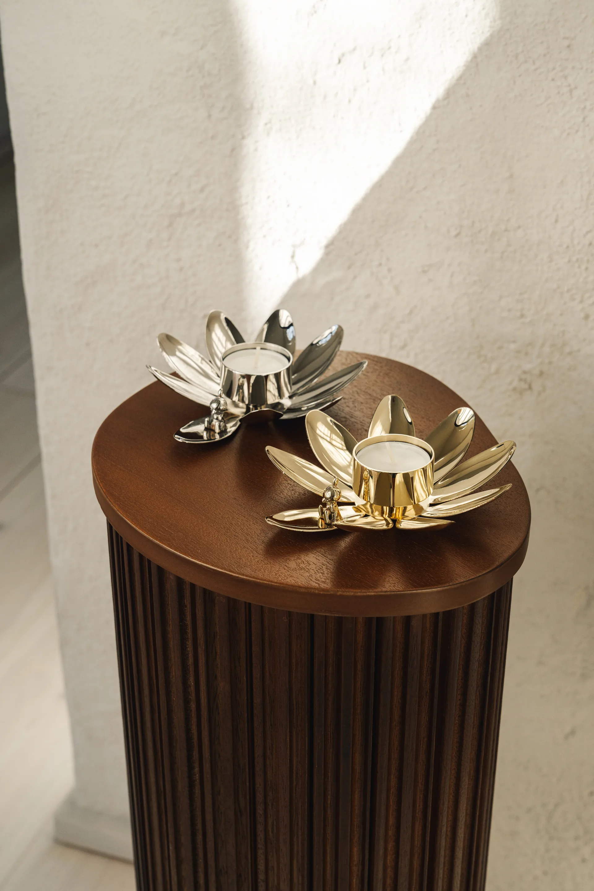 Hilke X Mumin Little My Kerzenständer, Messing Hilke Collection