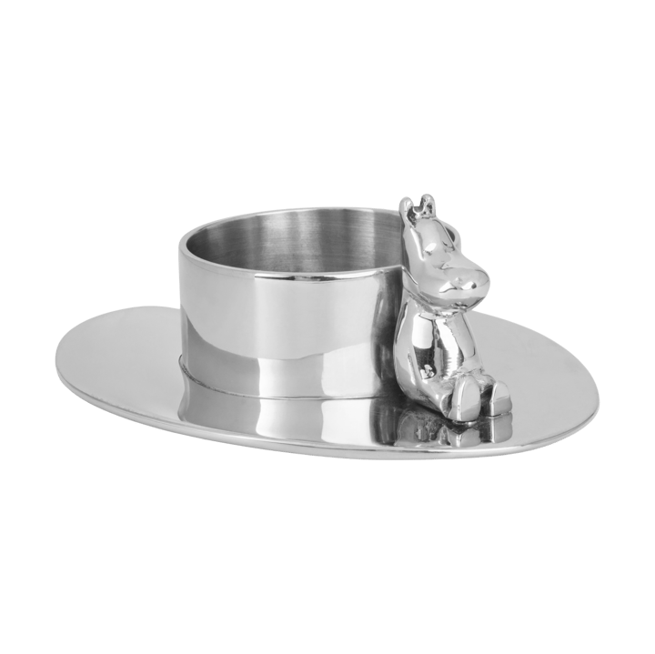 Hilke X Mumin No.3 Kerzenhalter - Vernickeltes Messing - Hilke Collection