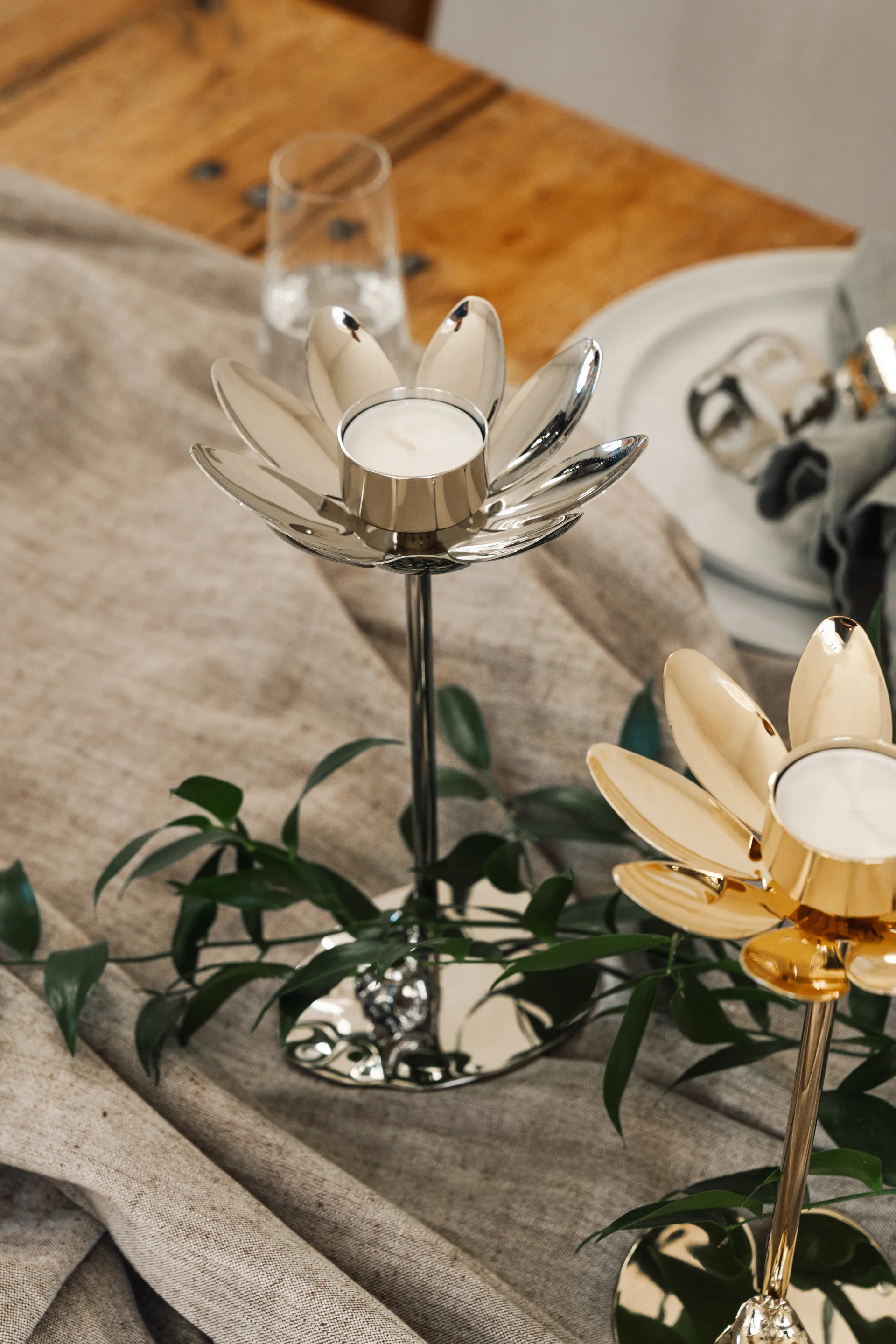 Hilke X Mumin & Snorkmaiden, Vernickeltes Messing Hilke Collection