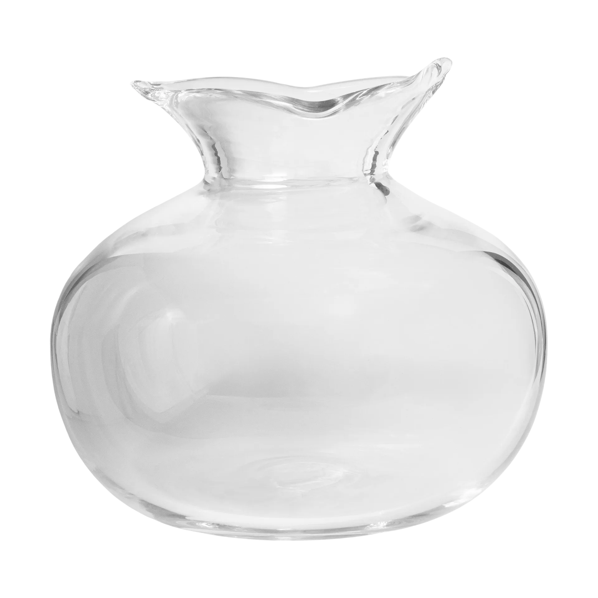 Hilke X Skruf Perla Vase, Klar Hilke Collection