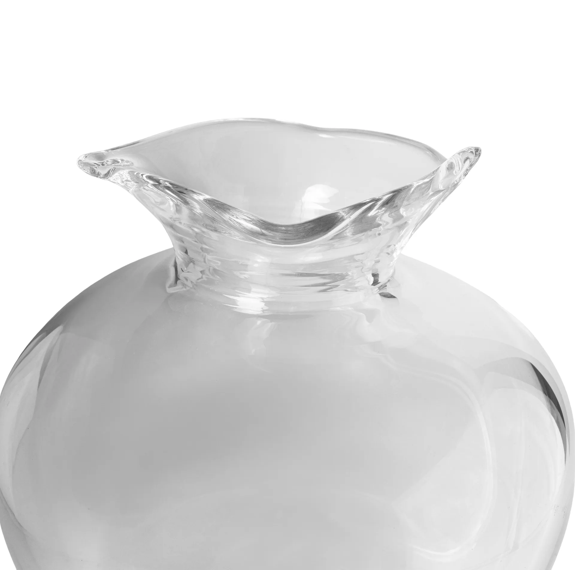 Hilke X Skruf Perla Vase, Klar Hilke Collection
