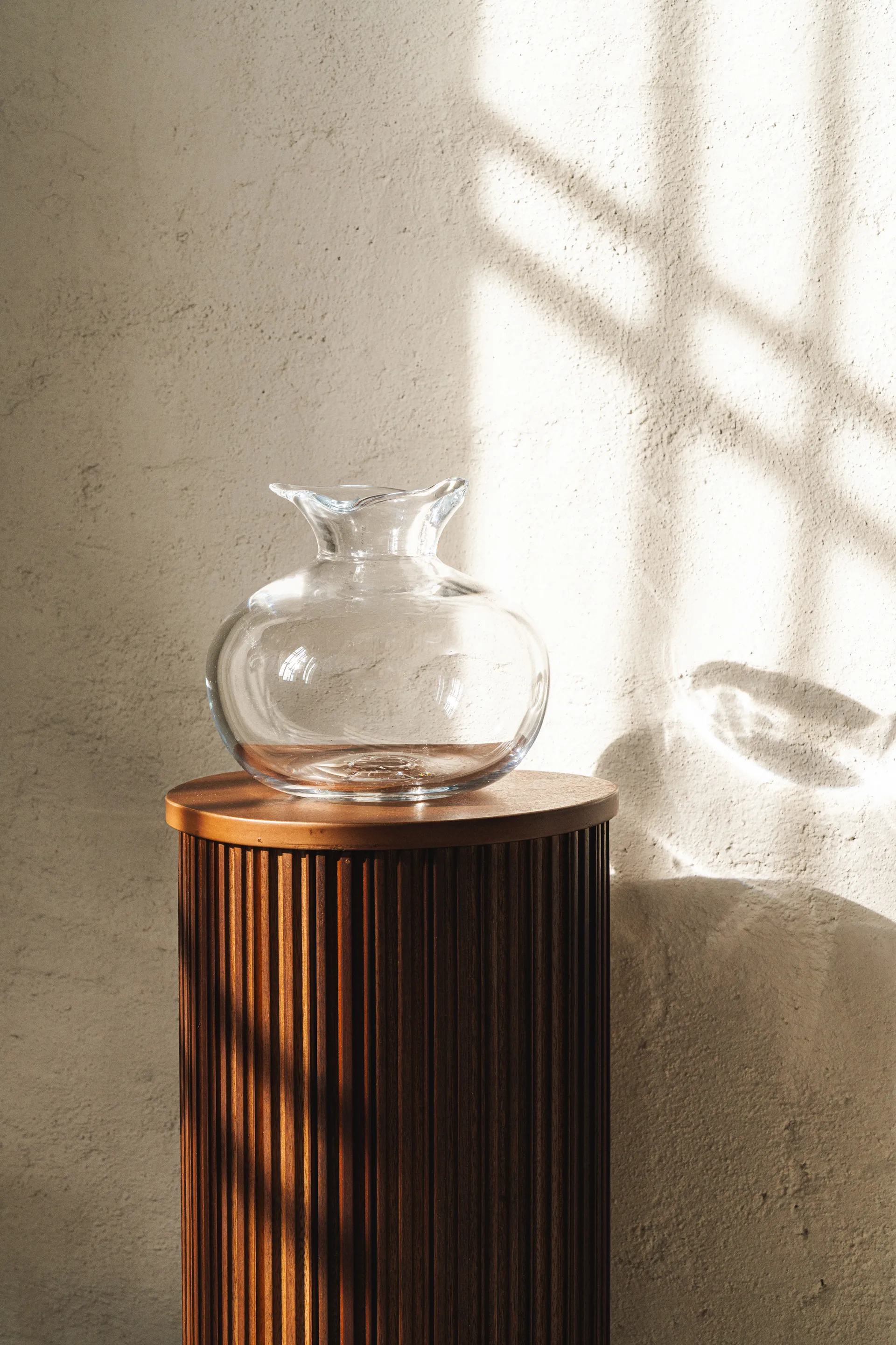 Hilke X Skruf Perla Vase, Klar Hilke Collection