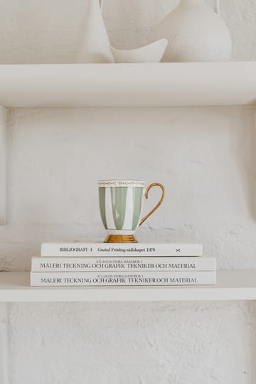 Strisce Salvia Tasse - 28 cl - Hilke Collection