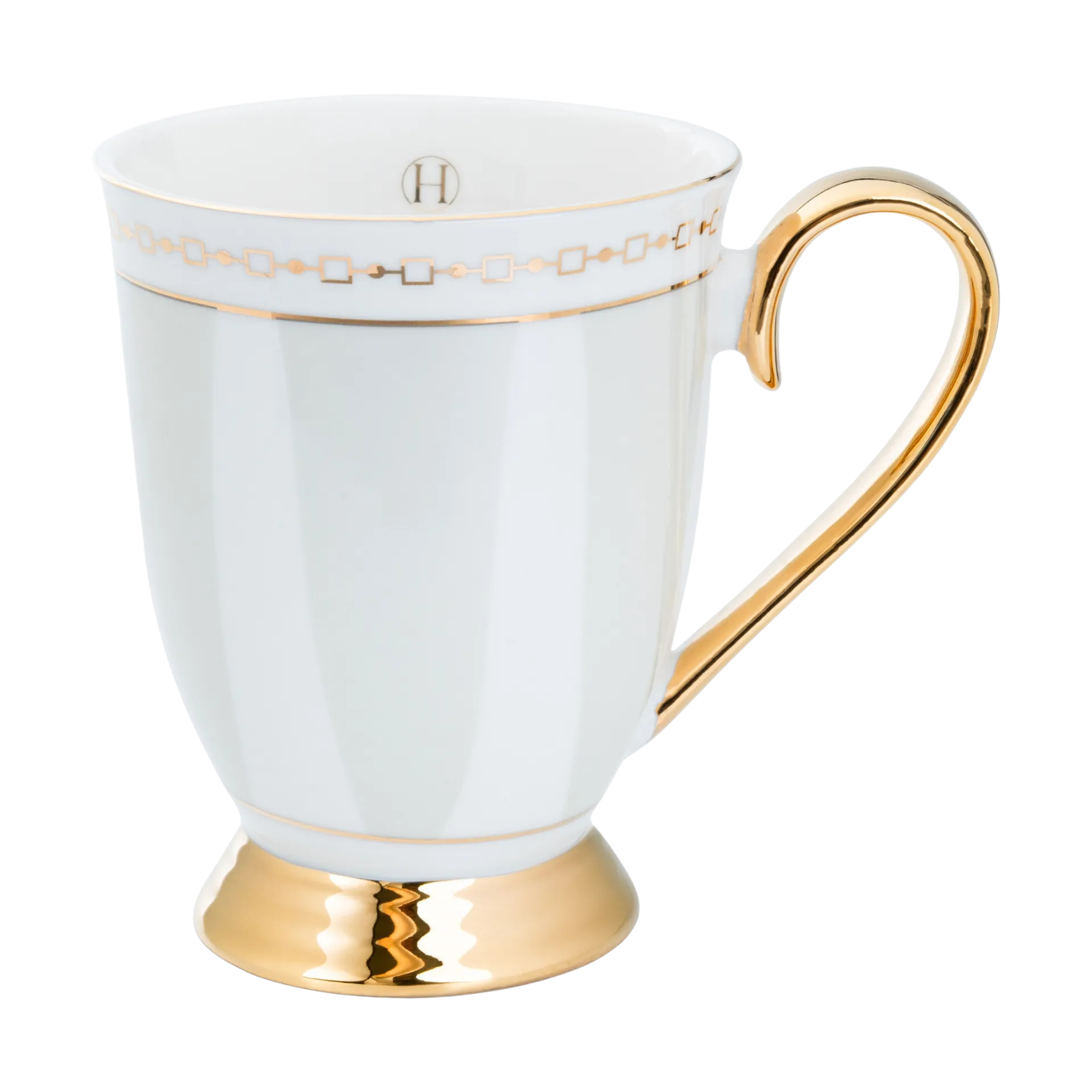 Strisce Tortora Tasse, 28 cl Hilke Collection