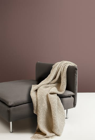 Angeline Wolldecke 130 x 170cm - Oatmeal - Himla