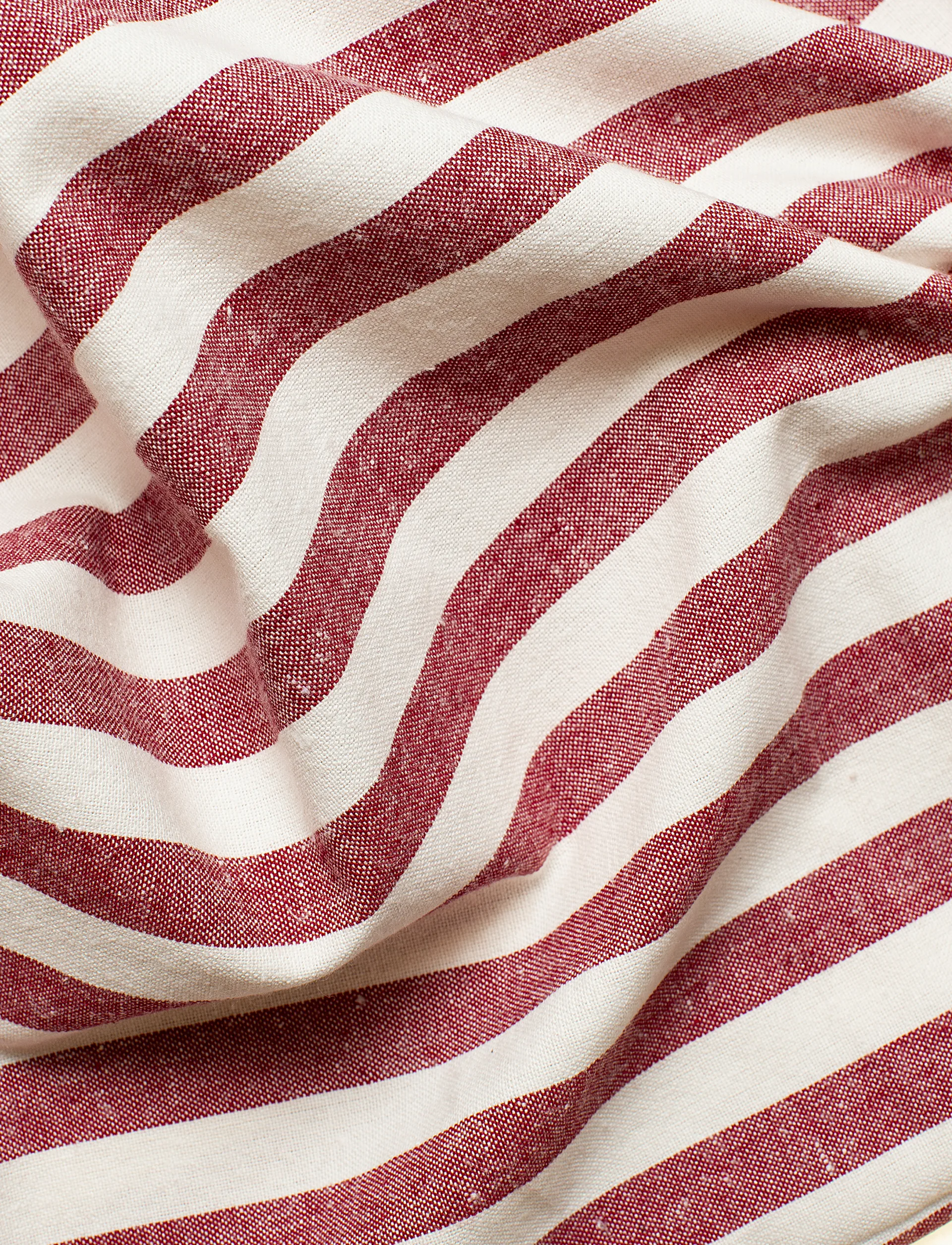 Bretagne Stoffserviette 50x50 cm 4er-Pack, Deep red Himla