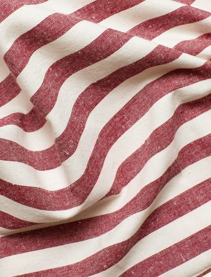 Bretagne Stoffserviette 50x50 cm 4er-Pack, Deep red Himla