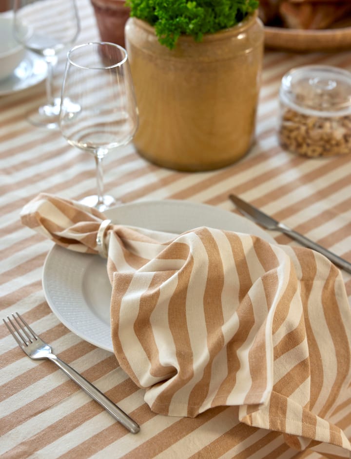 Bretagne Stoffserviette 50x50 cm 4er-Pack, Wheat Himla