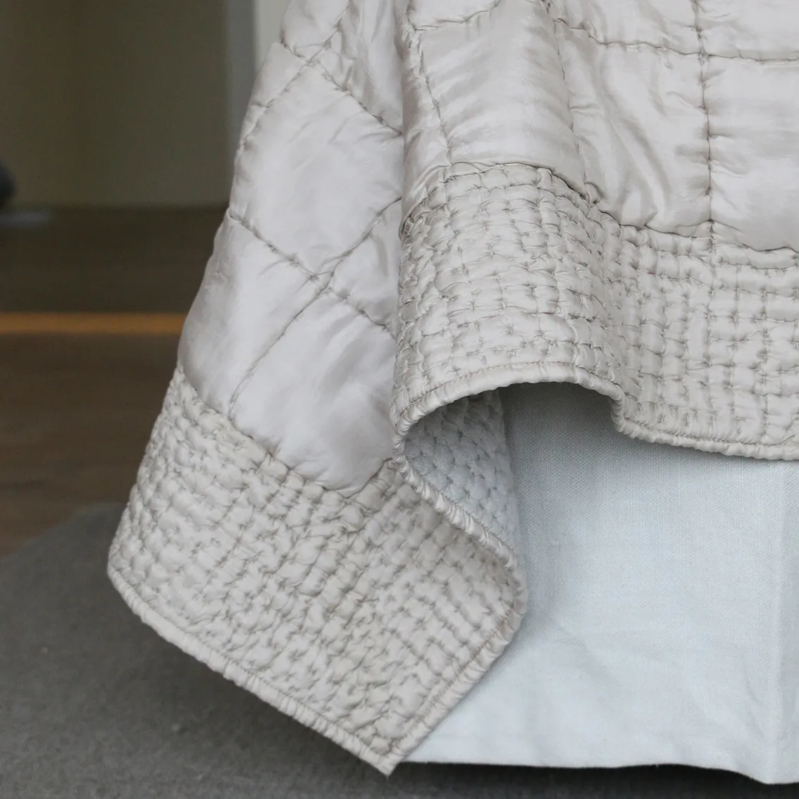 Delia Bettüberwurf pearl, 240 x 240cm Himla