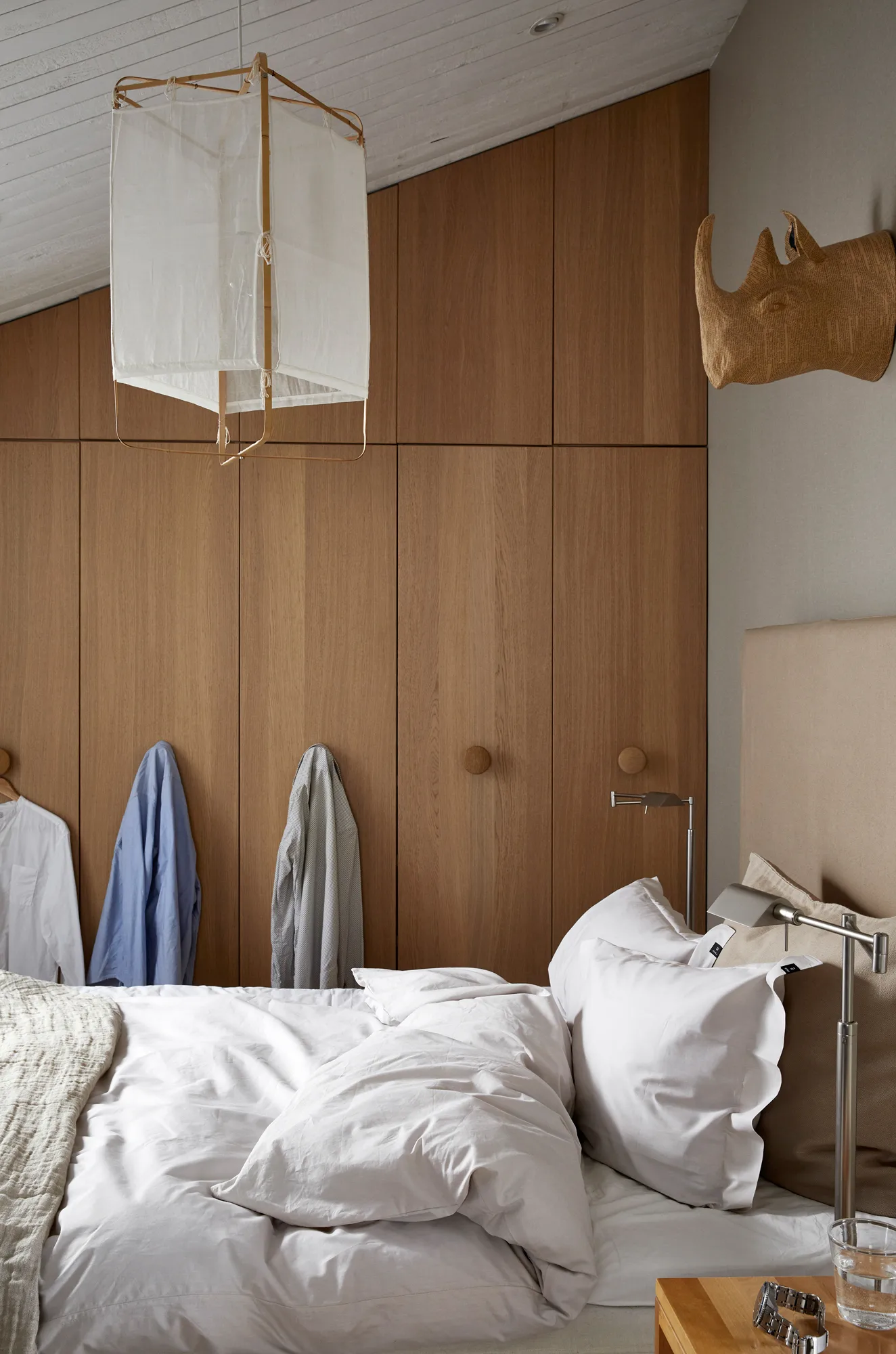 Dreamtime Spannbettlaken Zickzackstich 120x200 cm, Weiß Himla