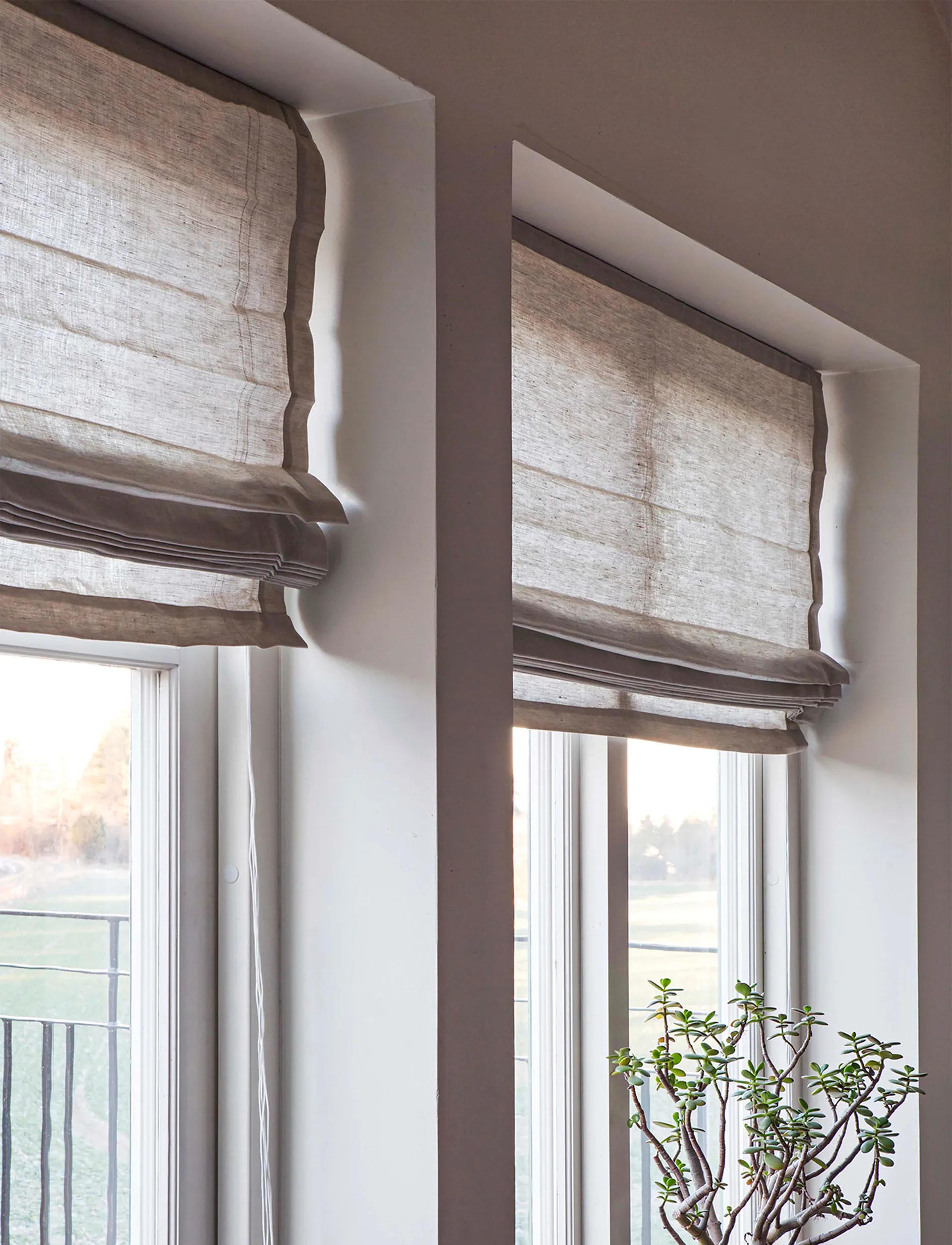 Ebba Rollgardine 80 x 180cm, Natural Himla