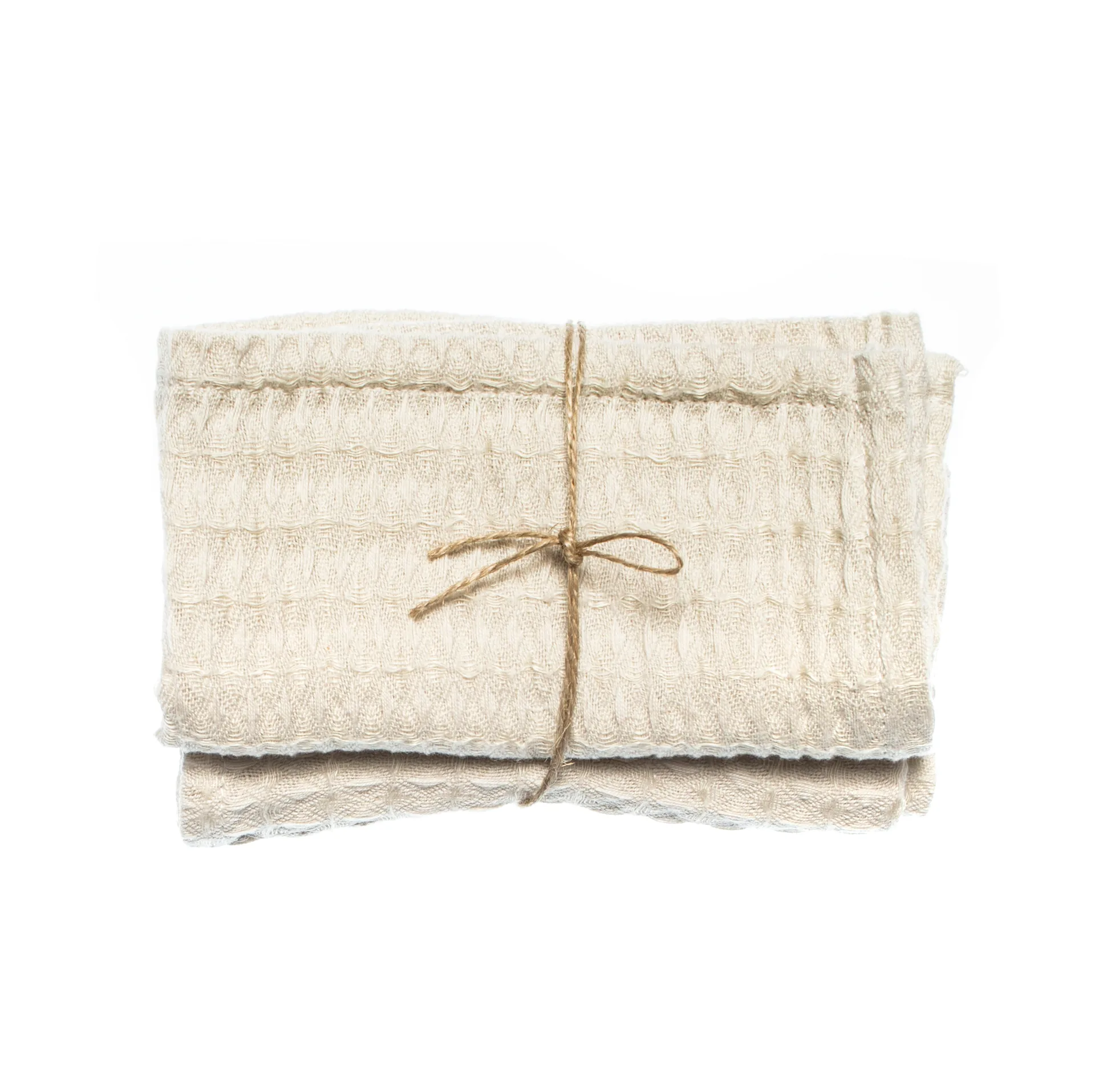 Ego Gästehandtuch 30 x 30cm 2er Pack, Fog Himla