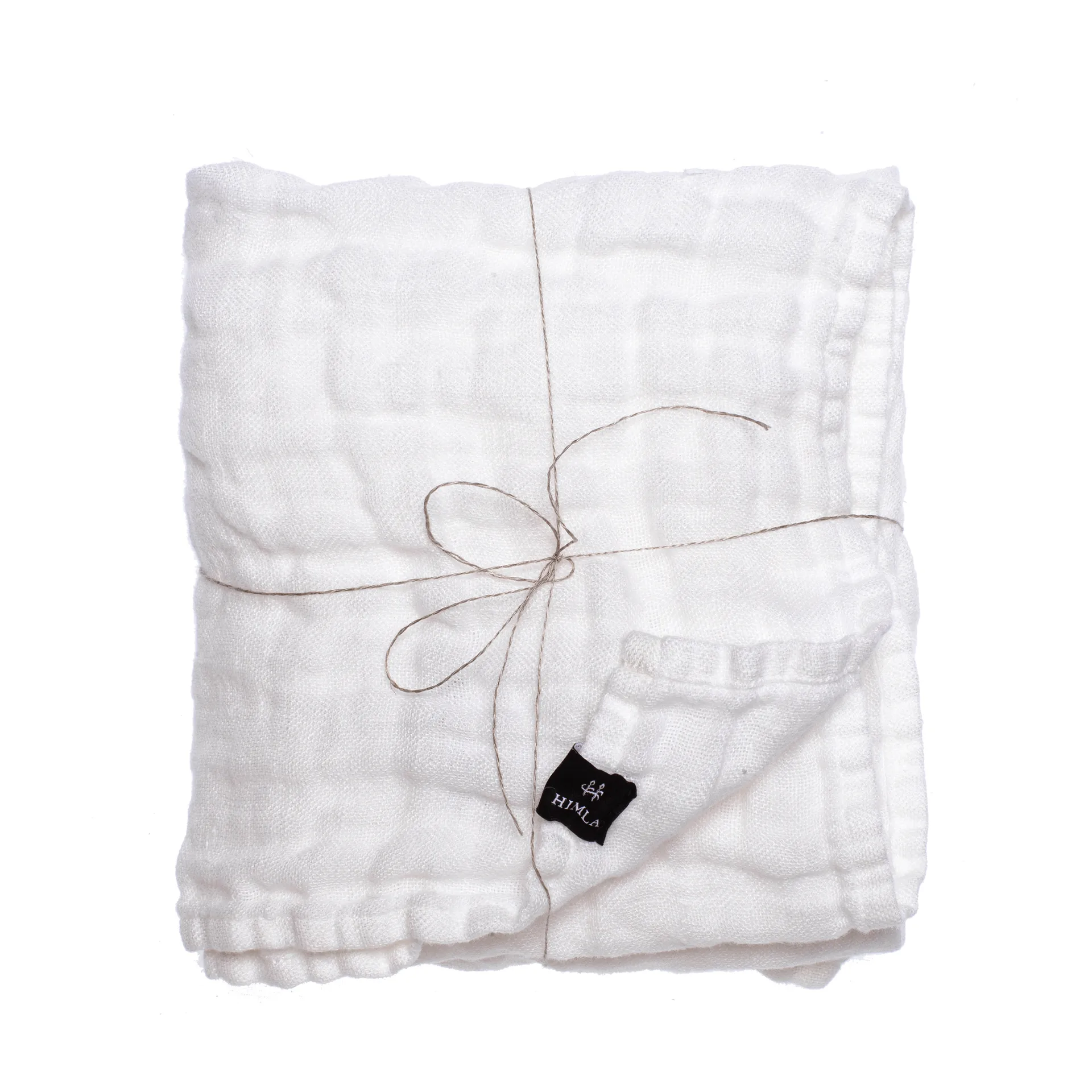 Hannelin Babydecke 60 x 110cm, White-white Himla