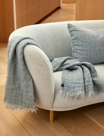 Hannelin Wolldecke 130 x 170cm - Cloudy sky - Himla