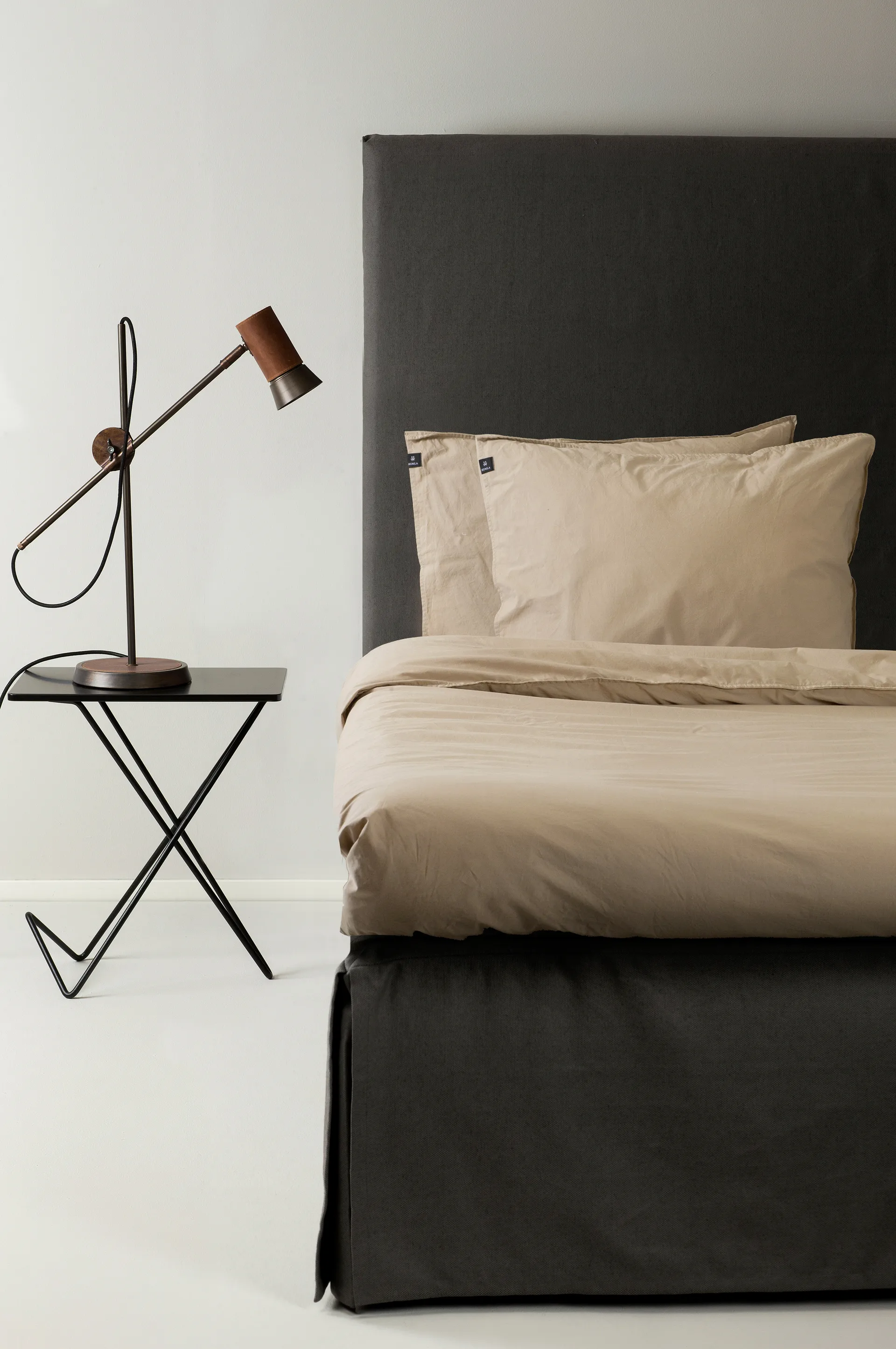 Hope Plain Leintuch 160 x 270cm, Mindful Himla