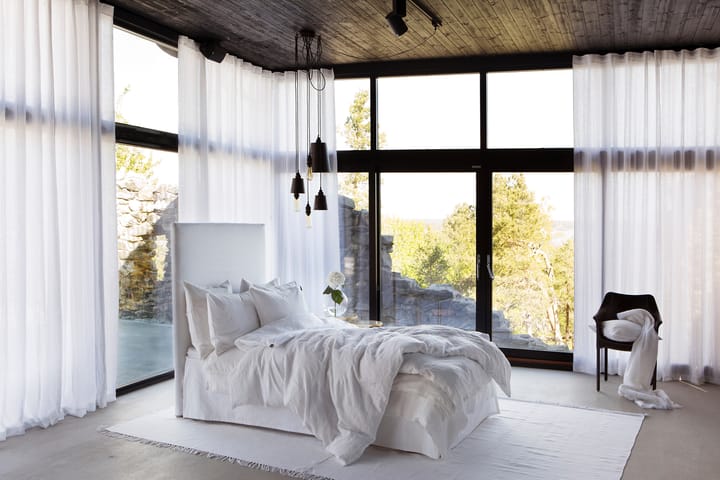 Hope Plain Leintuch 160 x 270cm - White - Himla