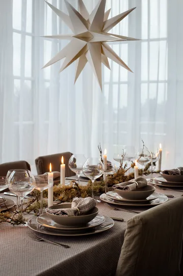 Julia Serviette 45 x 45cm 4er Pack - Pewter (grau) - Himla