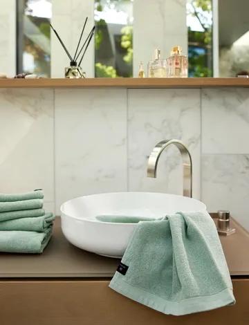 Lina Handtuch - Aqua, 70x140 cm - Himla