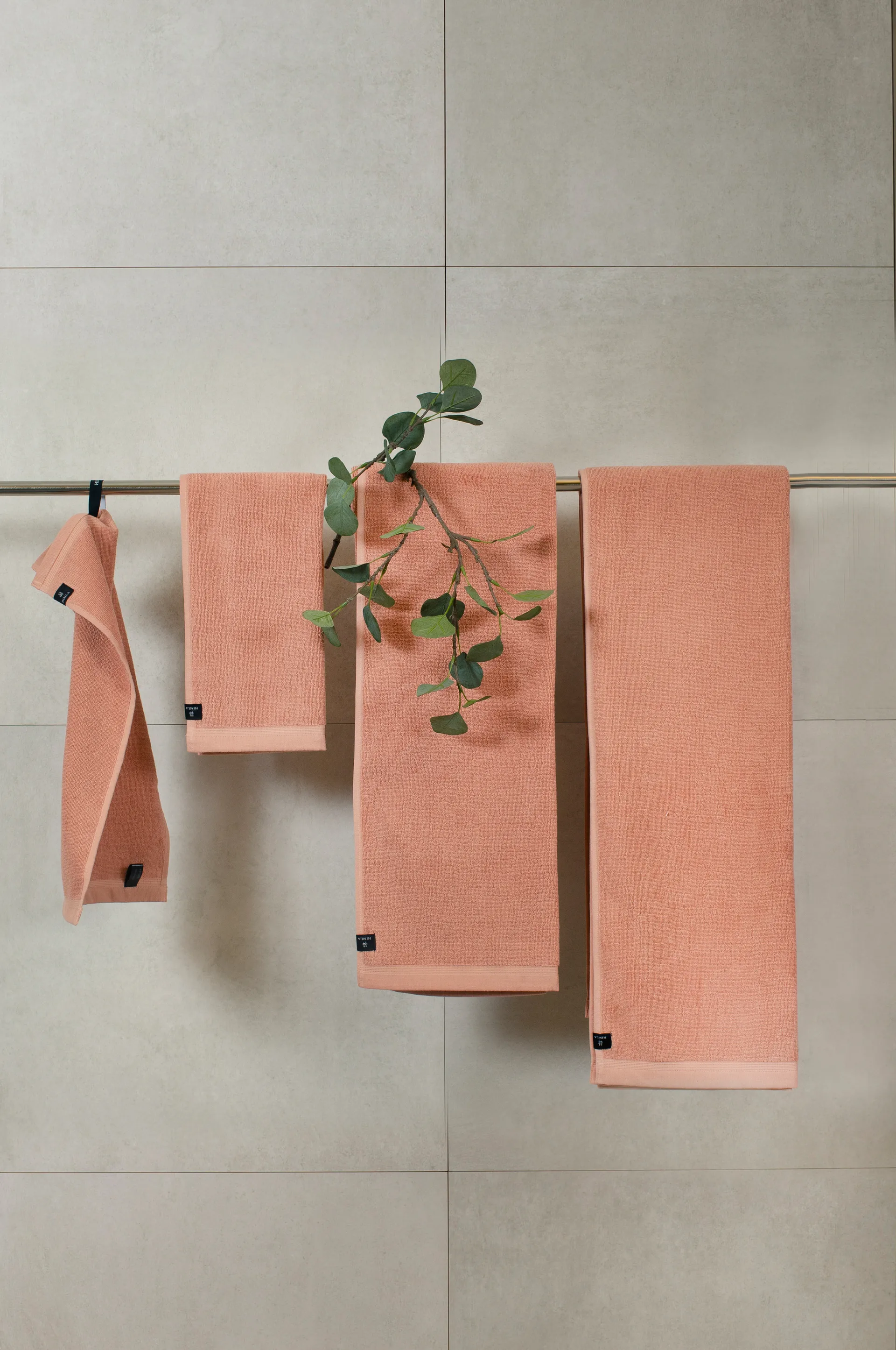 Lina Handtuch coral, 50 x 70cm Himla