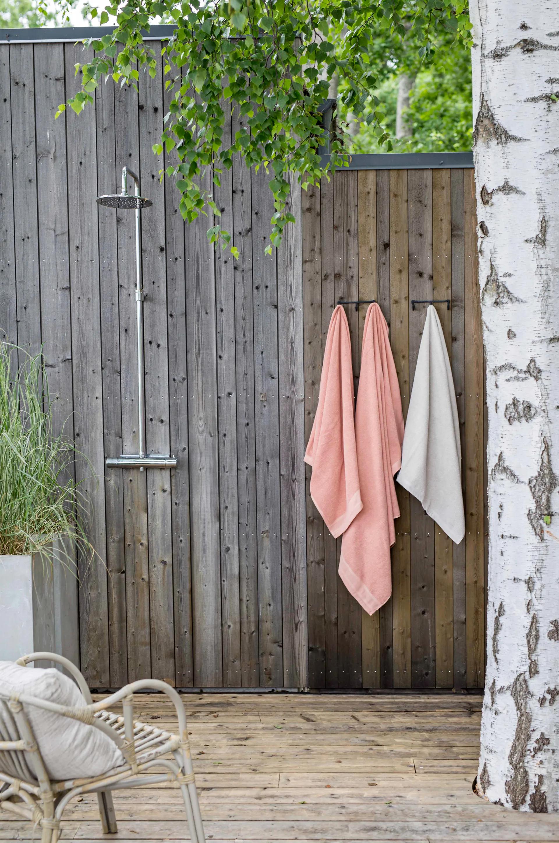 Lina Handtuch coral, 50 x 70cm Himla