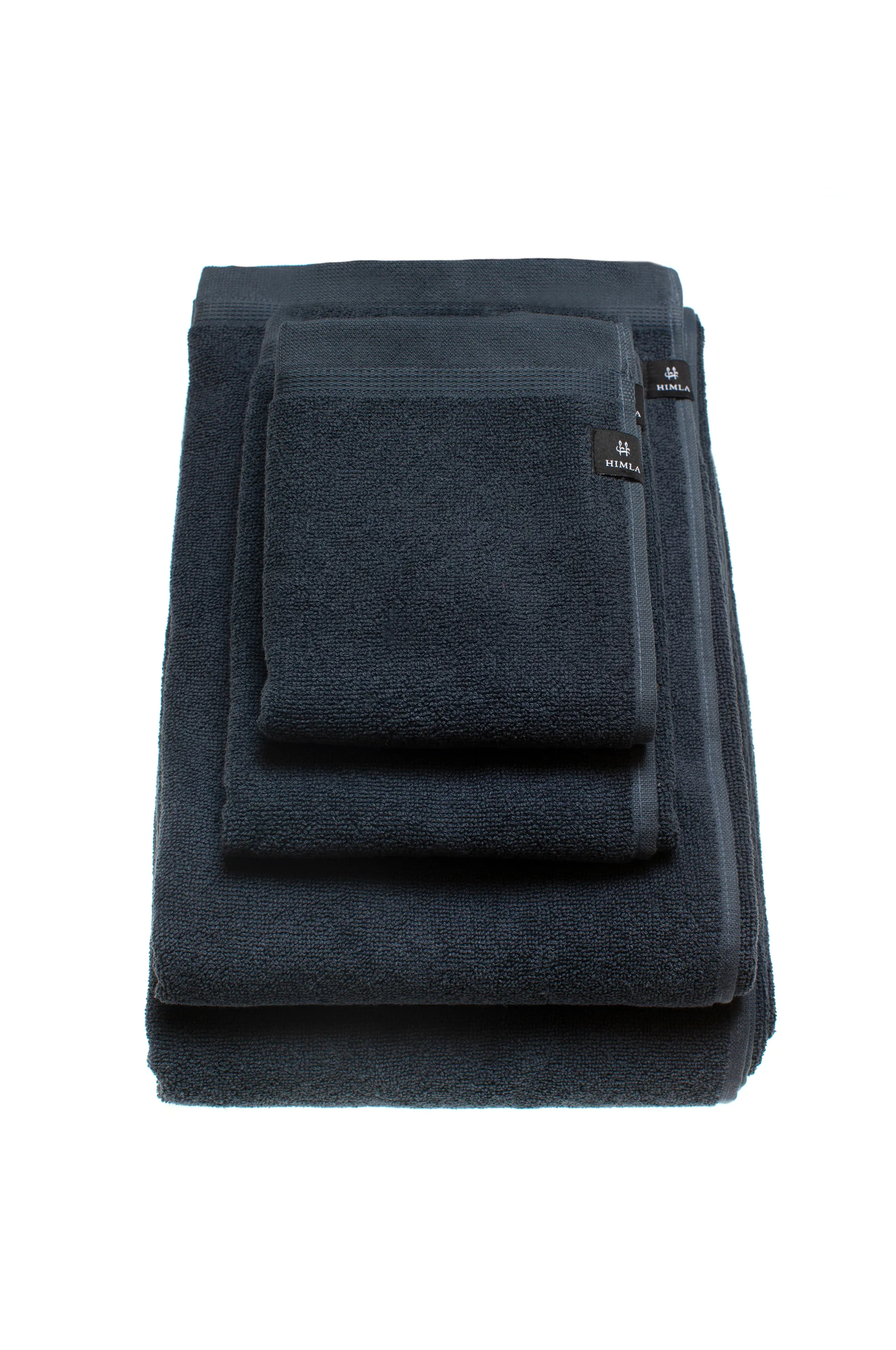 Lina Handtuch indigo, 100 x 150cm Himla