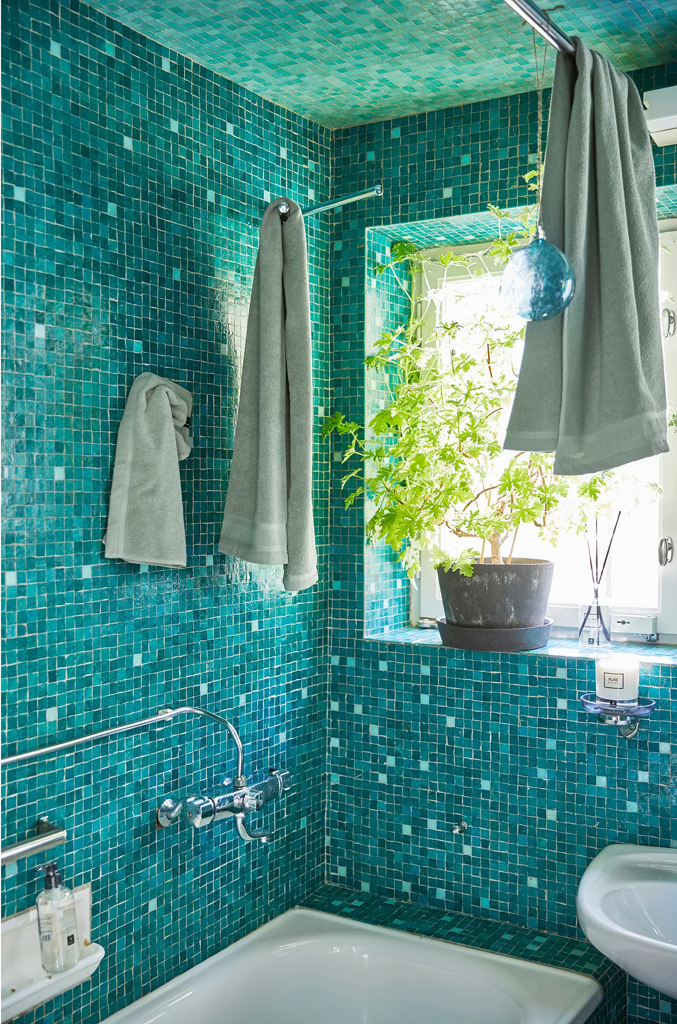 Lina Handtuch sage, 30 x 50cm Himla