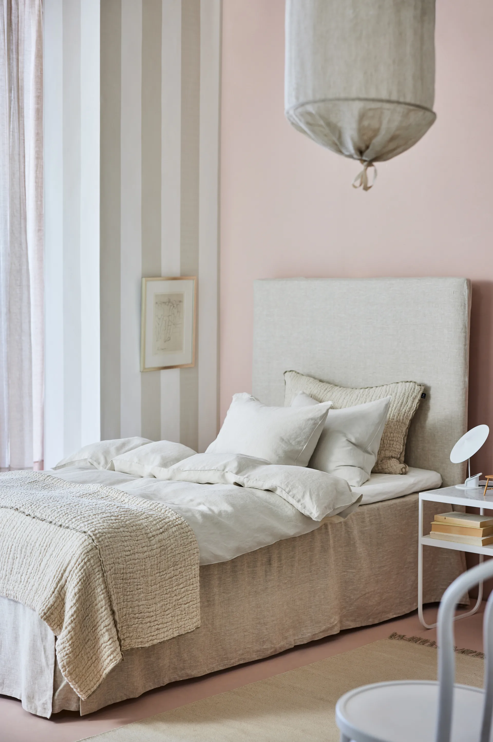 Pauline Tagesdecke 260x260 cm, Oatmeal Himla