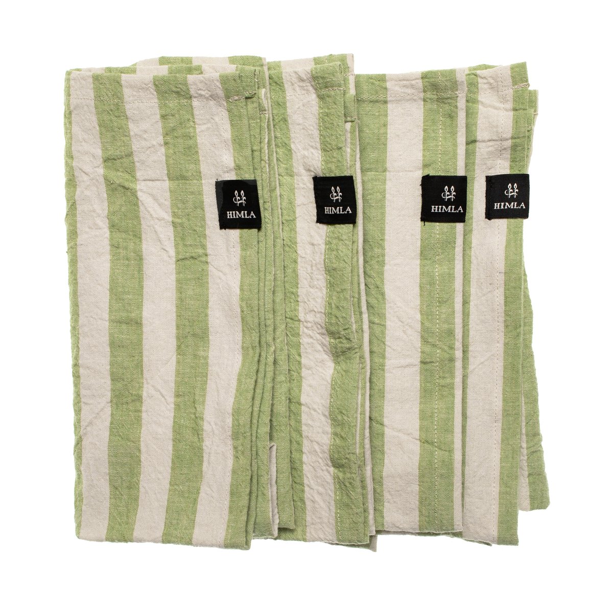 Himla Riviera Stoffserviette 45x45 cm 4er-Pack Papaya