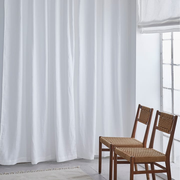 Springtime Gardine mit Faltband 280 x 290cm, Weiß Himla