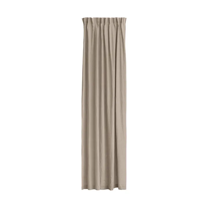 Sunrise Gardine mit Faltenband 140x250 cm - Vintage (Grau) - Himla